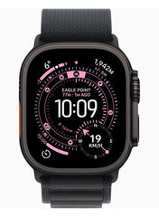 Watch Ultra 3 GPS + Cellular 49mm Black Titanium Case With Black Alpine Loop - Medium