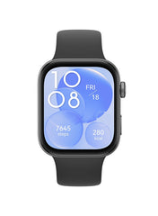 Watch Fit 3 Smartwatch, 1.82 Inch Amoled Display, Comfortable And Stylish Design, Scientific Workout Coach, Upgraded Health Management, Compatible With iOS And Android Black
