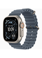 Watch Ultra 3 GPS + Cellular 49mm Natural Titanium Case With Anchor Blue Ocean Band