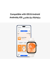 Watch Fit 3 Smartwatch, 1.82 Inch Amoled Display, Comfortable And Stylish Design, Scientific Workout Coach, Upgraded Health Management, Compatible With iOS And Android Black