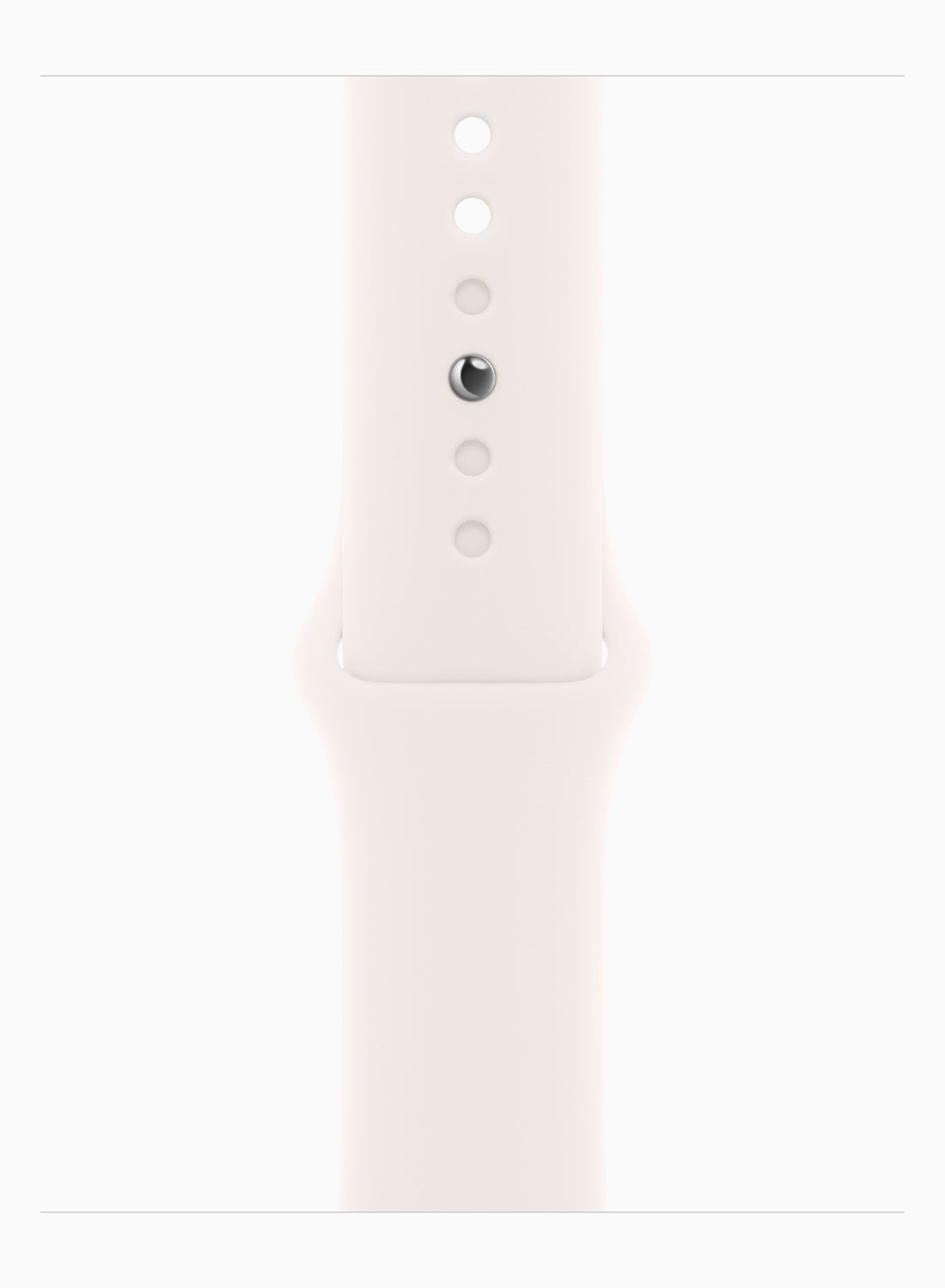 Watch Series 11 GPS 42mm Rose Gold Aluminium Case With Light Blush Sport Band - S/M