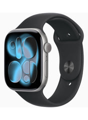 Watch Series 11 GPS 46mm Space Grey Aluminium Case With Black Sport Band SG Case - M/L